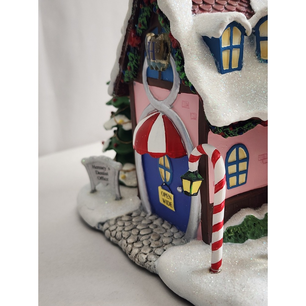 Hawthorne Village Hermey's Dentist Office Rudolph Christmas Town Village 2003 - Picture 6 of 7
